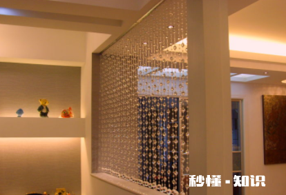 珠帘隔断风水挂多长 客厅隔断珠帘选什么颜色好