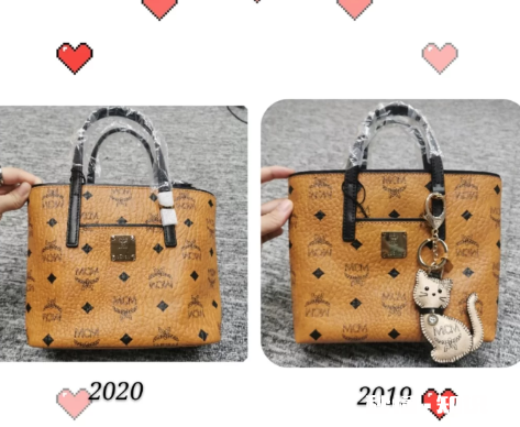 mcm菜篮子新款有米白色吗 mcm菜篮子新款和旧款的区别