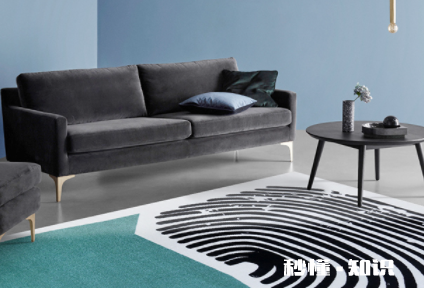 茶几垫和沙发垫颜色能接近吗 黑色的茶几用啥颜色地毯