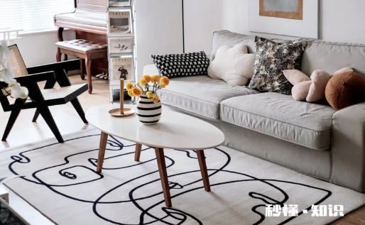 客厅浅灰好看还是米黄好看 客厅颜色是暖色用什么地毯好看