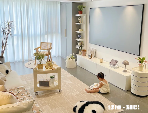 客厅浅灰好看还是米黄好看 客厅颜色是暖色用什么地毯好看