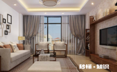 客厅挂灰色的窗帘好吗 客厅适合什么材质的窗帘