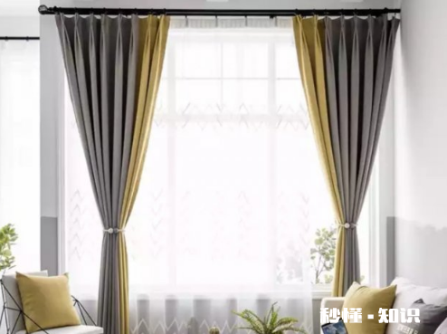 罗马杆窗帘上面透光怎么办 窗帘轨道怎么装不透光