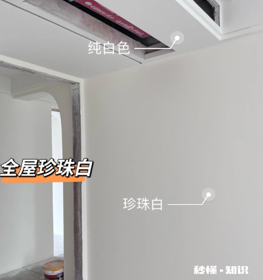 立邦珍珠白和白色哪个好看 立邦珍珠白可以全屋通刷吗