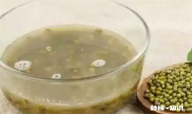 绿豆汤起泡沫是馊了吗