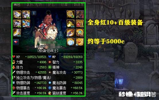 DNF中“5000e”比“5000c”更厉害，为什么“5000c”反而更容易进团