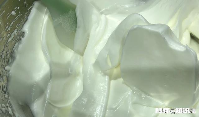 轻乳酪芝士的蛋白部分打到几成发最好