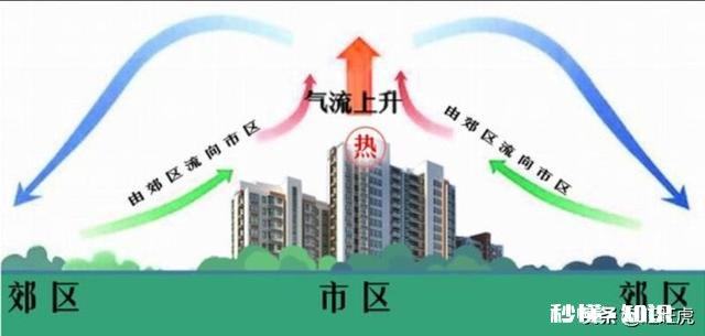 同一地域，为什么感觉农村的气温稍低，而城里的却稍高呢