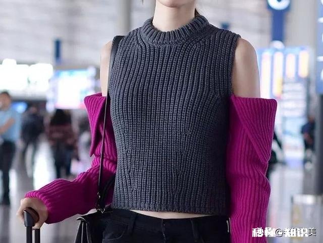 深灰，浅灰，牛仔蓝织毛衣，怎么搭