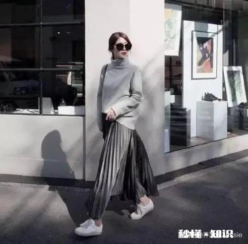 深灰，浅灰，牛仔蓝织毛衣，怎么搭