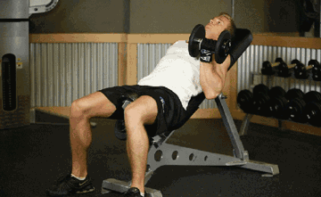 女生健身房练手臂的动作有哪些