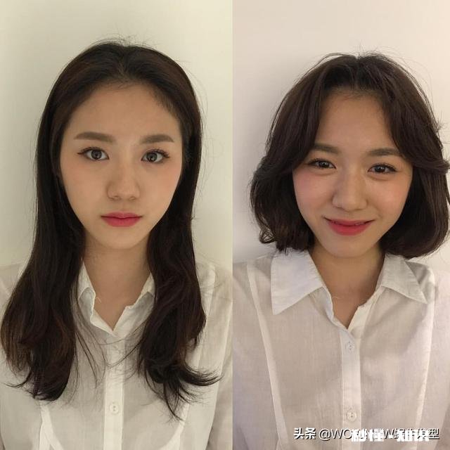 脸下半部窄中间宽适合什么发型啊