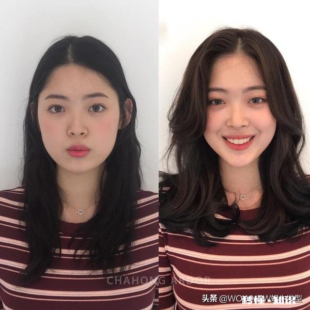 脸下半部窄中间宽适合什么发型啊