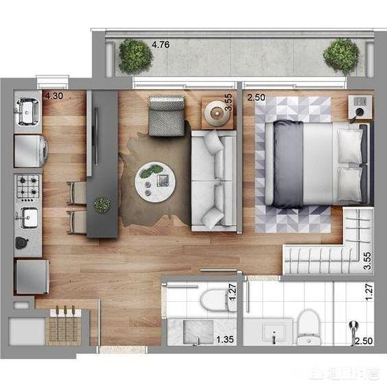 小户型沙发选了胡桃木色实木布艺沙发，茶几和电视柜配套选胡桃木色还是怎样搭配