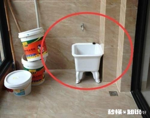 两个阳台都有上下水，一个放洗衣机，另外一个怎么设计