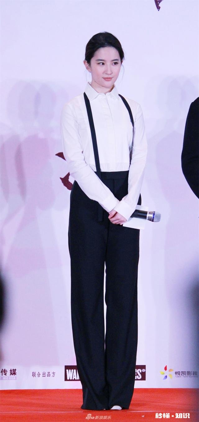 刘亦菲在新电影宣传期间穿了哪些美衣