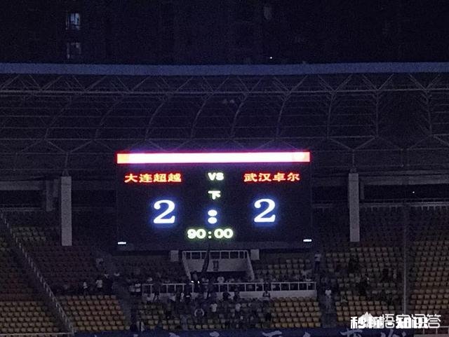 武汉卓尔两球落后连扳两球客场战平大连超越惊险保住榜首位置，你怎么评价这场比赛
