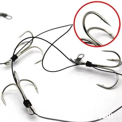 台钓用小锚钩挂饵鱼能入口吗