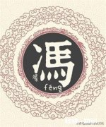 冯姓的历史由来是什么