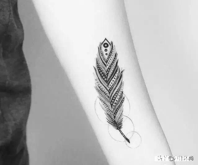 纹手臂上有哪些图案谢谢各位了