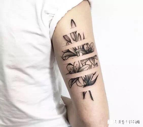 纹手臂上有哪些图案谢谢各位了