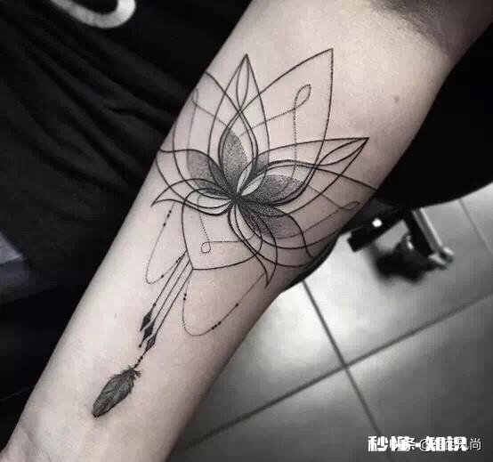 纹手臂上有哪些图案谢谢各位了