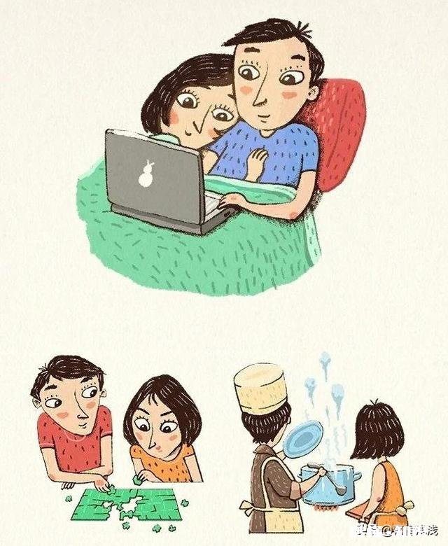 在一起照顾的无微不至，分开了没有短信没有电话，这是什么样的夫妻