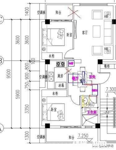 入门就看见卫生间、厨房的户型怎样设计好呢