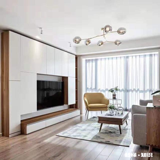 我的客厅想设计这样的电视背景墙，哪位大神还有类似的图片