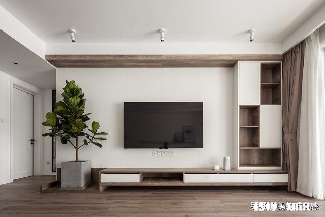 我的客厅想设计这样的电视背景墙，哪位大神还有类似的图片