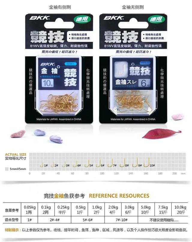 夏季钓鲫鱼用几号袖钩，为什么我用5号袖钩没口，换了两号袖钩立马有口了