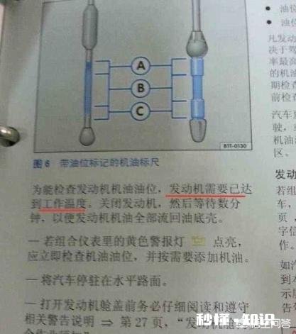 如何正确检查自己爱车的机油量