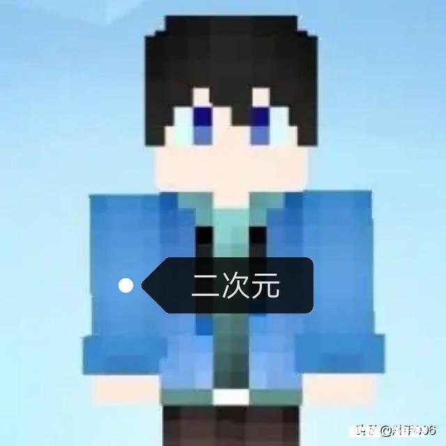 男生 谁能把我的头像设置成一个我的世界二次元皮肤