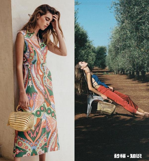 洛杉矶手提包品牌Cult Gaia旗下的竹篮包应该搭配什么样的衣服才时髦