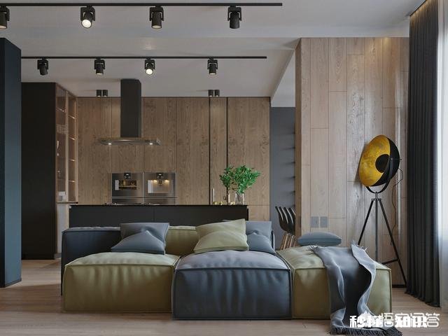 客厅墙面和地板都是米黄会显得单调吗