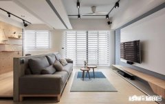 客厅墙面和地板都是米黄会显得单调吗