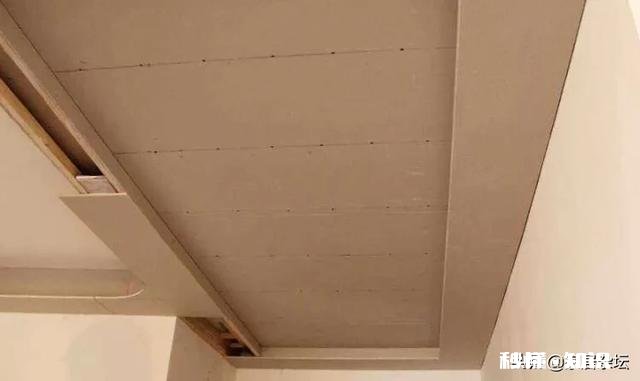 石膏板吊顶接缝需要上粉刷石膏吗