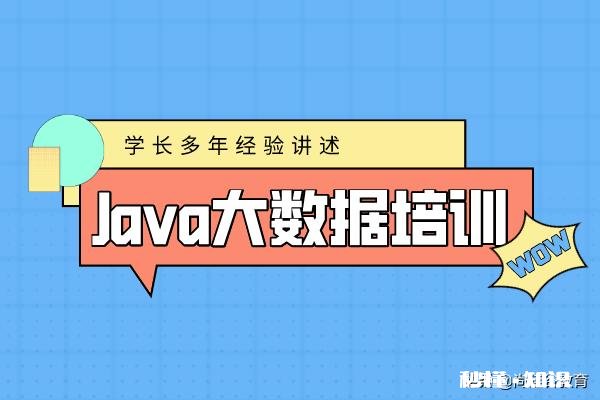 零基础，想转行做Java大数据，有推荐专门针对小白的培训机构吗