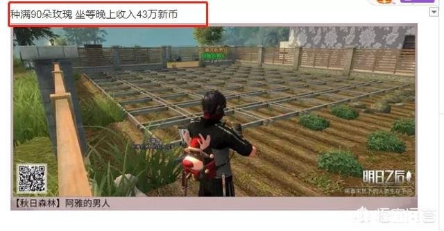 《明日之后》玩家一夜赚到43W新币,方法公布后网友连说打扰了,你怎么看