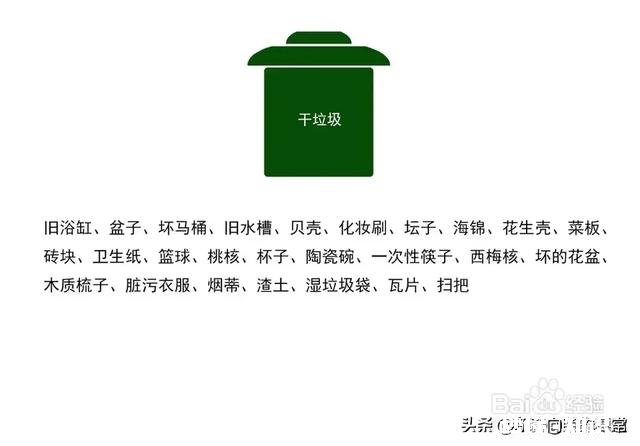 生活四大类垃圾该如何区分