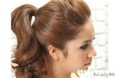 扎马尾的时候怎么留碎头发