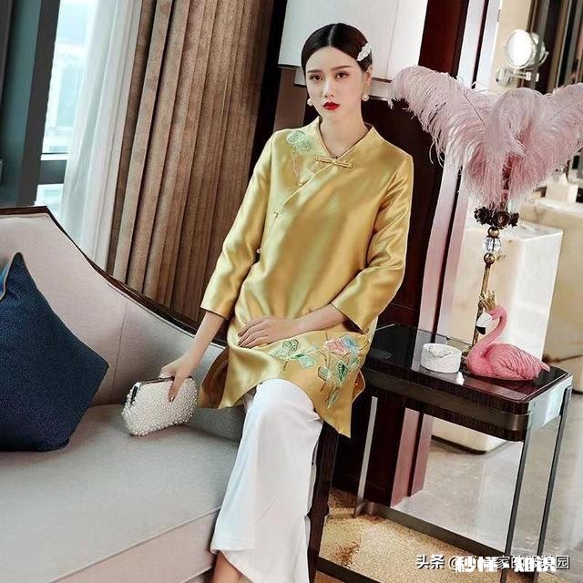 唐装配什么裤子好看