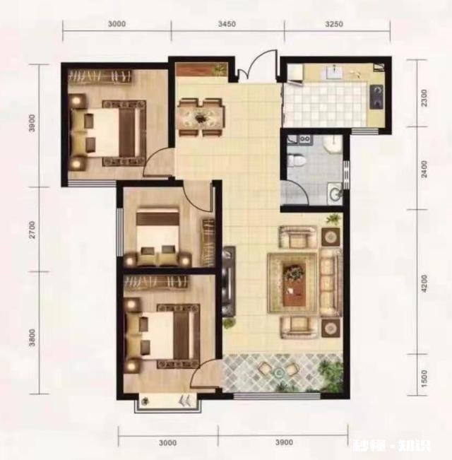 麻烦老师指导一下这个户型再怎么改可以更好