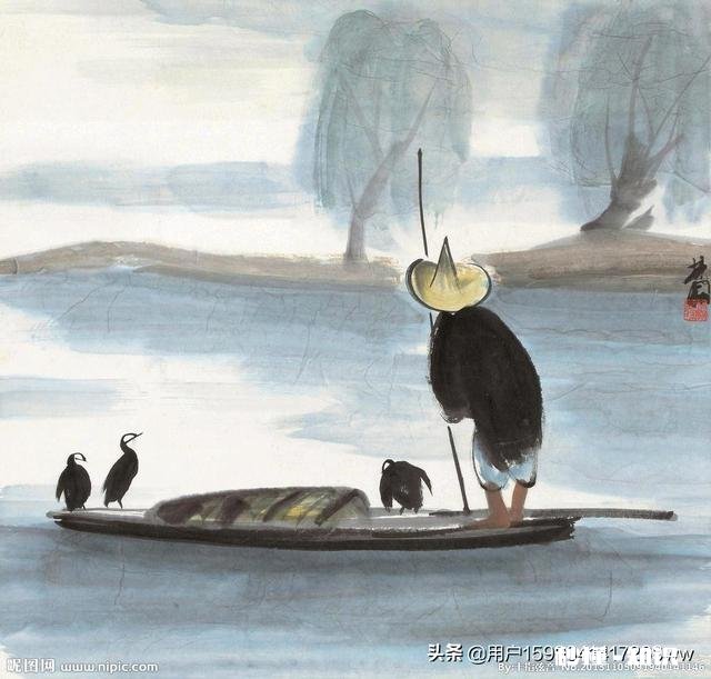 不与牧童争野趣，堪谁旷达比渔郎，是什么意思