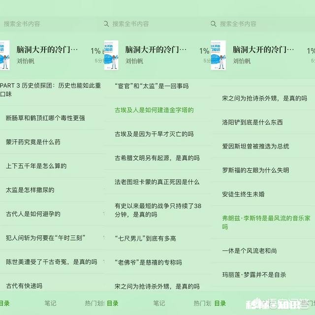 关于历史冷知识的书籍有哪些