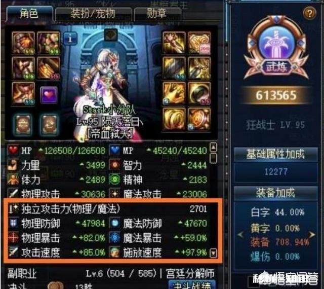 DNF:两个红眼装备相同，为何一个称号却能相差10几W战力