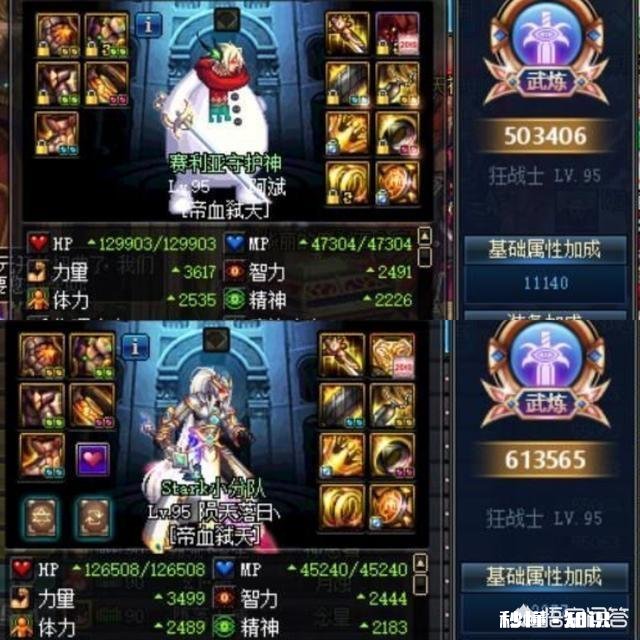 DNF:两个红眼装备相同，为何一个称号却能相差10几W战力