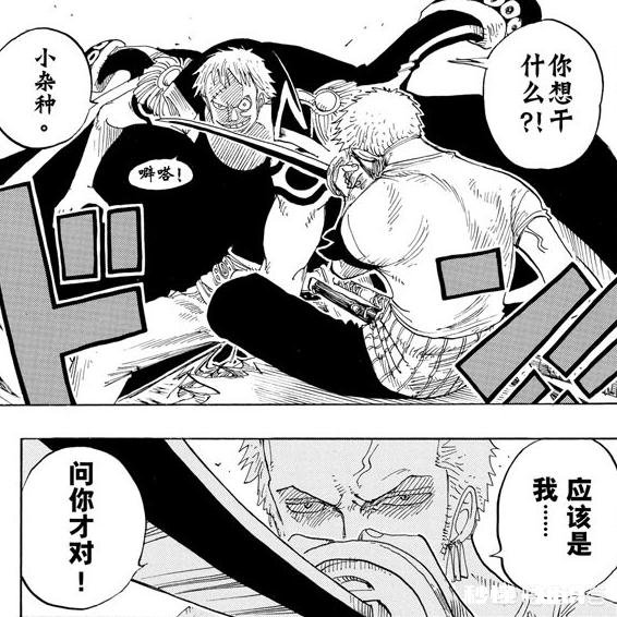《海贼王》空岛篇贝拉米嘲笑痛打路飞,索隆为什么不还手