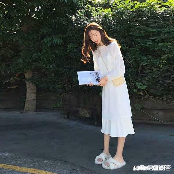 白色连衣裙如何搭配布鞋与发型