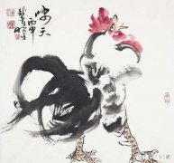 周昭平画的鸡有收藏价值吗